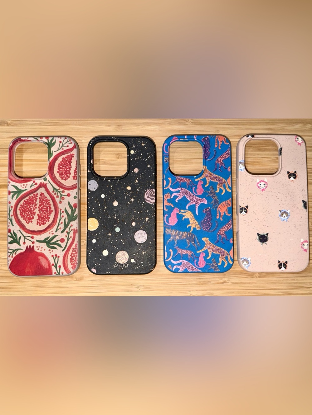 (4) Pela iPhone 16 Pro Phone Cases + Free Case